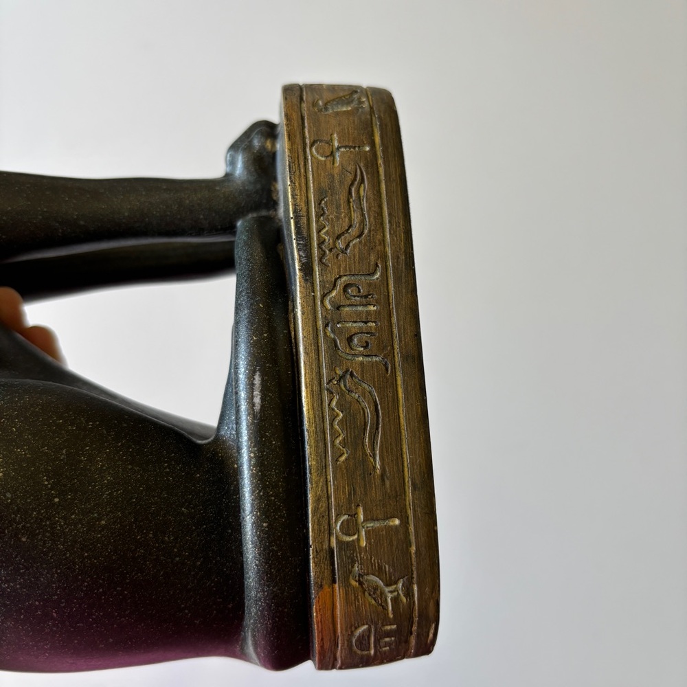 Egyptian Cat Home Decor Bastet Collectible Sphynx 11” Figurine - Picture 10 of 12